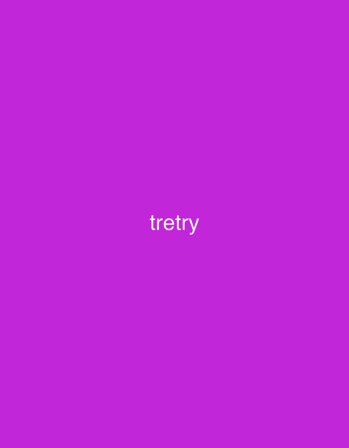 The image displays a solid, vibrant magenta background, covering the entire frame. Centered horizontally and positioned slightly above the vertical midpoint, the word "tretry" is visible in clear, white, sans-serif text. There are no other subjects, objects, people, or discernible scenes within the image. The background is uniform in color and texture, with no variations, patterns, or additional details. No specific activity or event is depicted. The time of day, weather, or location cues are not visually represented within the image. The provided context indicates the location is Vagharshapat, Armenia, but this is not visually evident in the media file itself.