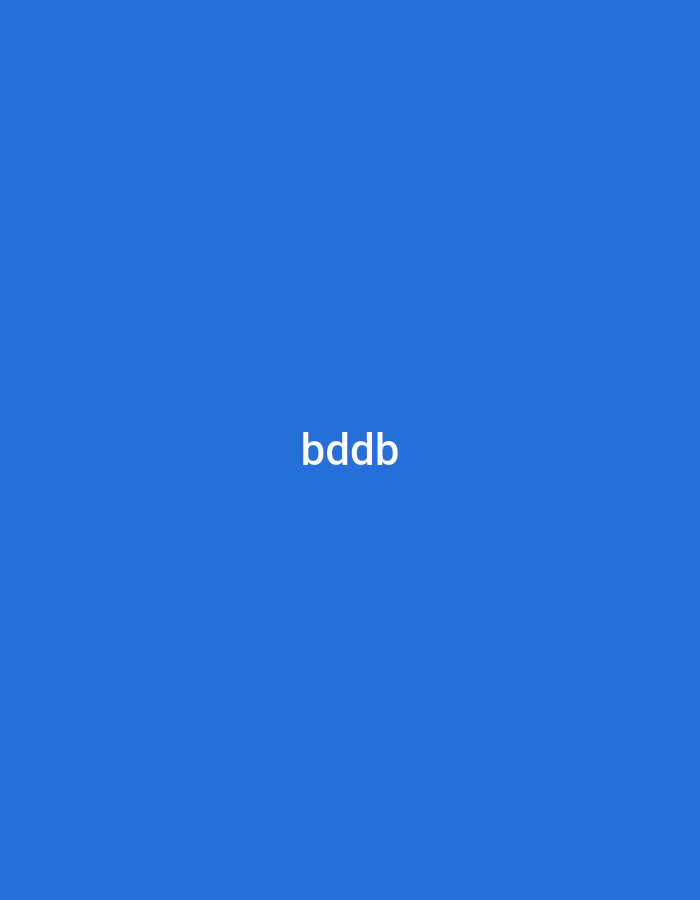 The image displays a minimalist graphic featuring the text "bddb" in white, sans-serif font, centrally placed against a solid, vibrant blue background. There are no identifiable subjects such as people or animals, nor are there any objects other than the text itself. The scene is a simple, digital presentation, devoid of any discernible setting cues, weather conditions, or specific time of day. No activity or event is depicted. The color blue is consistent throughout the background, providing a stark contrast to the white text, ensuring high readability. While provided with the location context of Yerevan, Armenia, the image itself contains no visual elements or geographical markers to confirm this location. The overall impression is that of a clean, straightforward visual identifier or placeholder.