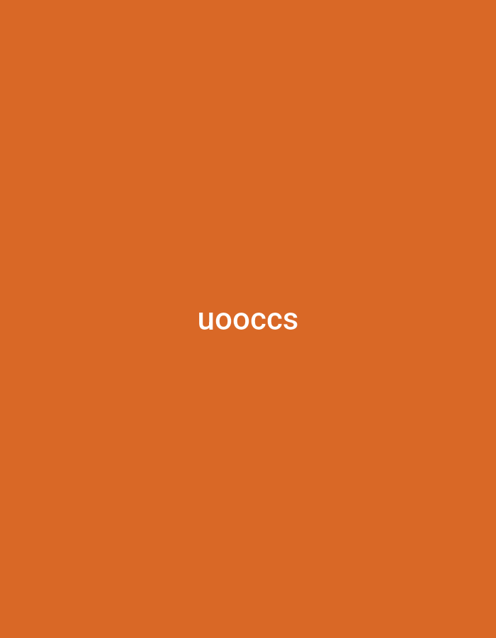 The image is a plain orange background with white text that reads "uooccs" in the center. There is no identifiable location in Jalingo, Nigeria, nor are there any people, subjects, objects, or actions depicted. The scene is entirely digital and abstract.