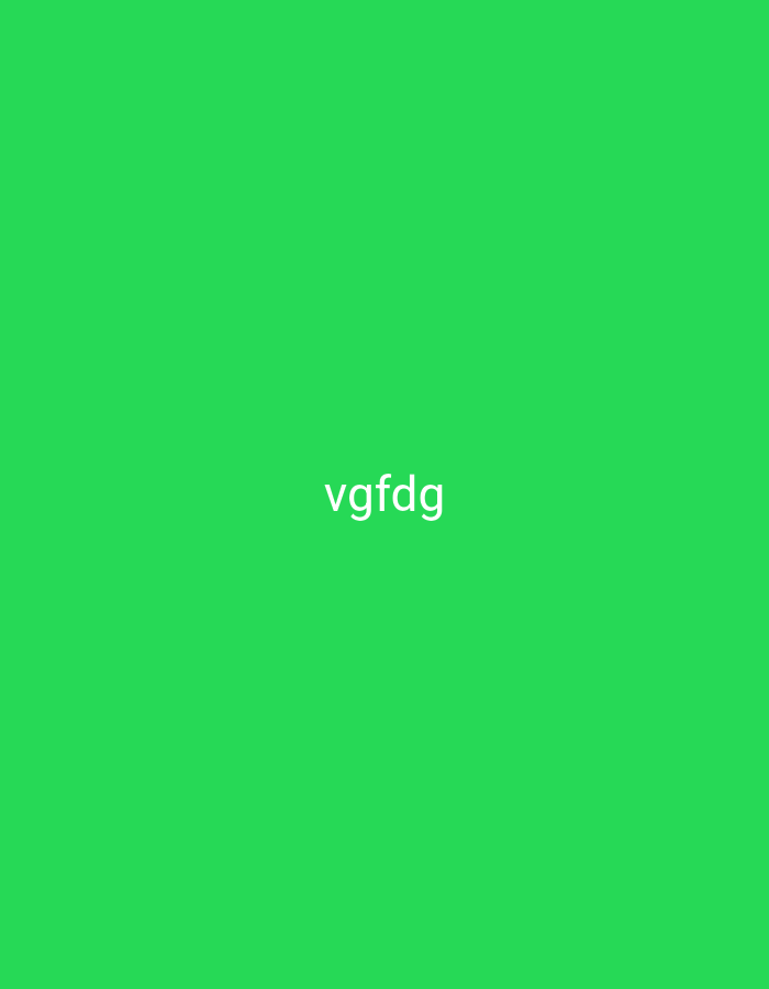 The image is a solid green background with the white text "vgfdg" in the center. There are no other objects, people, or environmental details visible in the image. Therefore, it is impossible to determine the location in the city of Nsugpe, Nigeria.