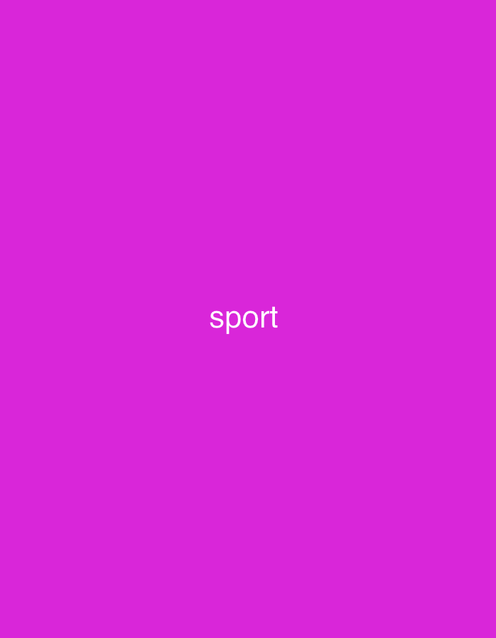 The image displays the word "sport" in white text centered on a solid bright pink background. There are no other discernible objects, people, or environmental details present. The location of the image in the city of Jalingo, Nigeria is not ascertainable from the visual information provided.