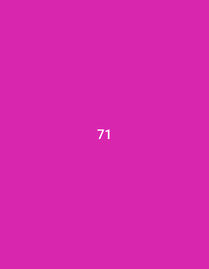 The image is a solid magenta color with the number "71" in white centered at the bottom of the image. The coordinates provided are for the city of Gresik, Indonesia. There are no people, objects, actions or interactions present in the image.
