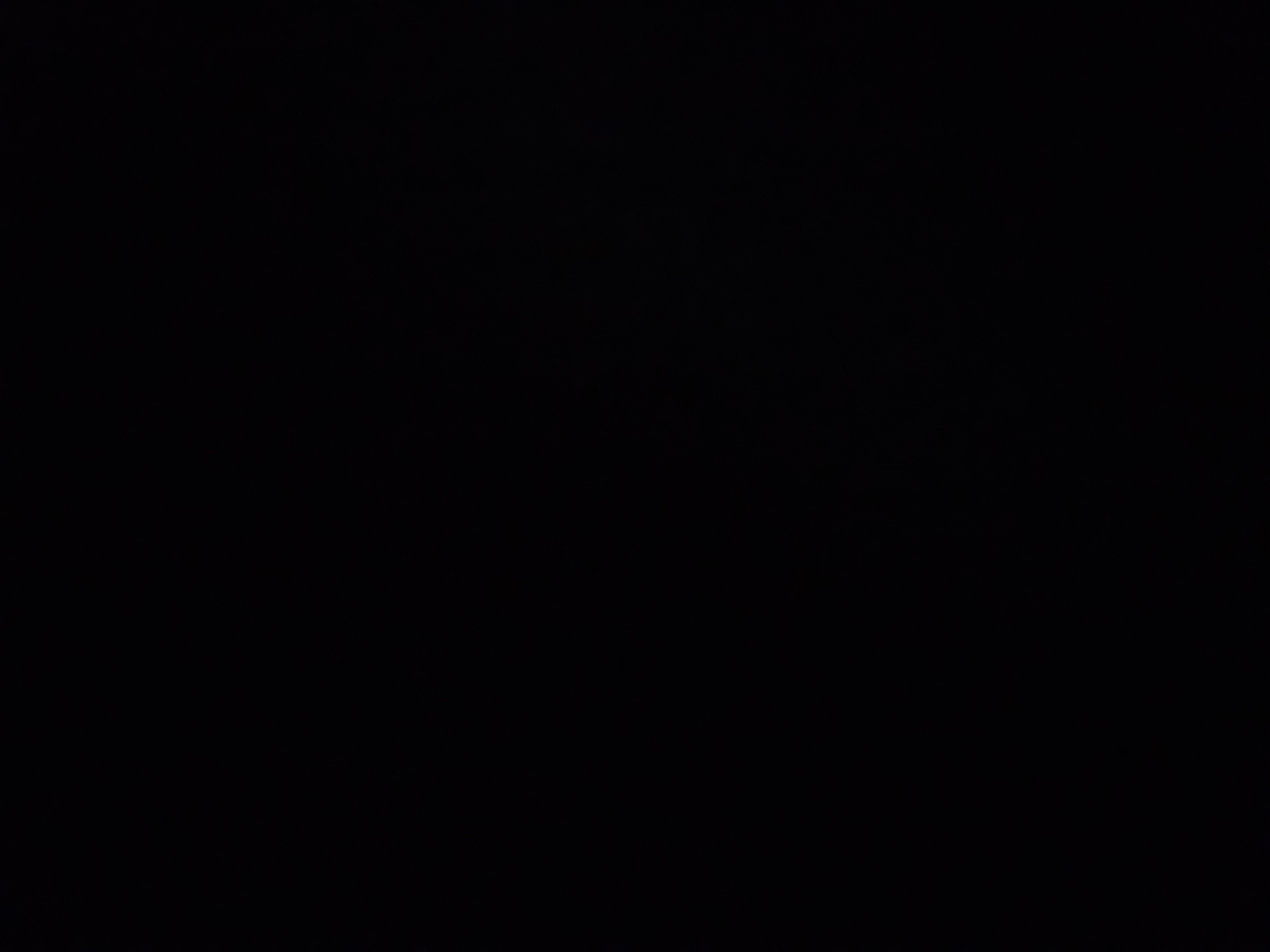 The image is completely black and contains no discernible details.