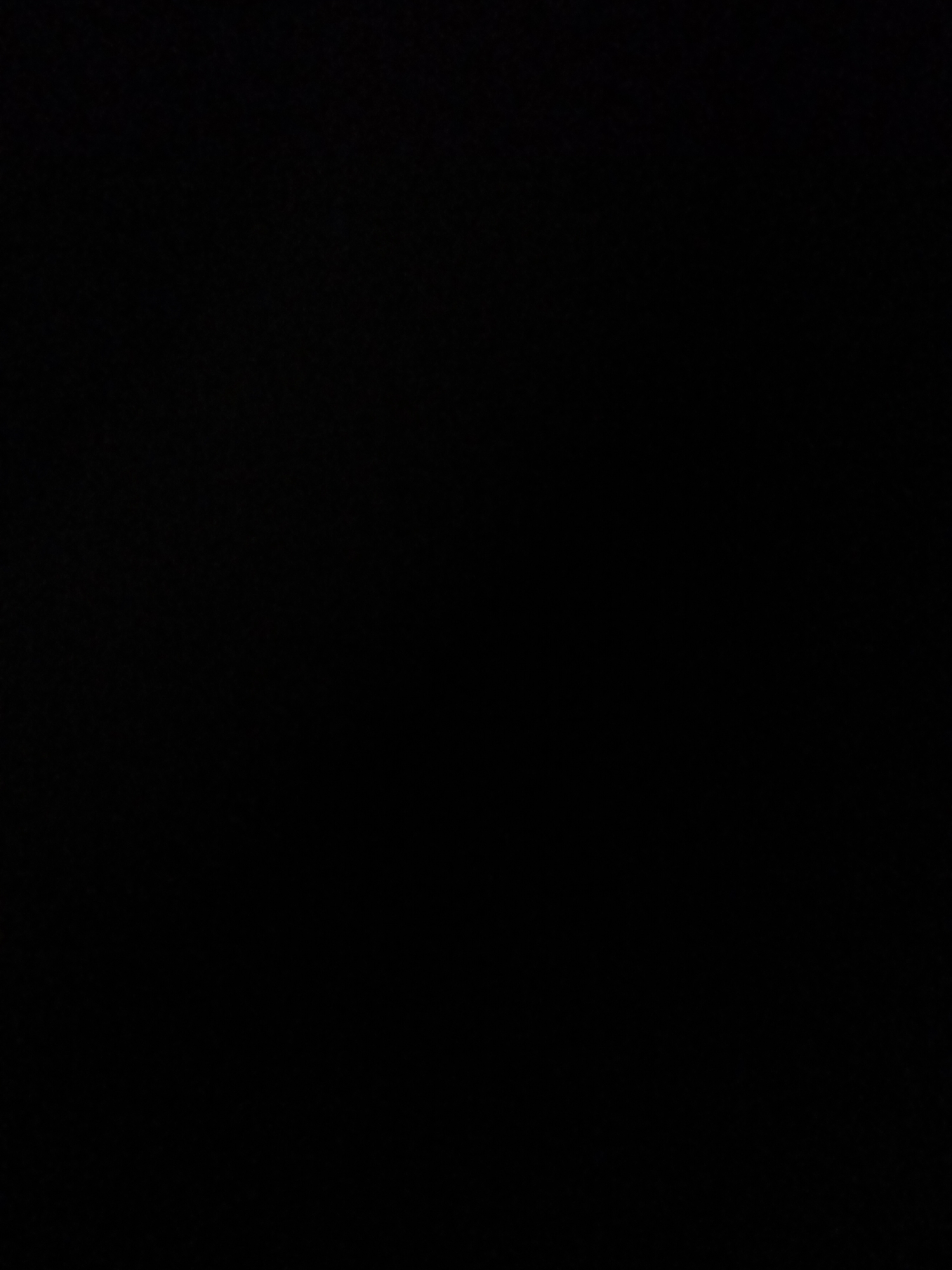The image is completely black, offering no visual information about subjects, activities, or any other discernible details. It is impossible to determine the scene, setting, time of day, weather, location cues, emotions, or any visible text from this input. Therefore, no factual or concise description can be generated.