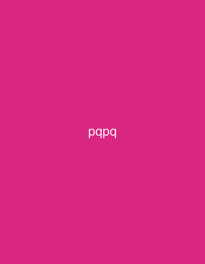 A fuchsia square has the text "pqbq" written in the center. The location is not specified.