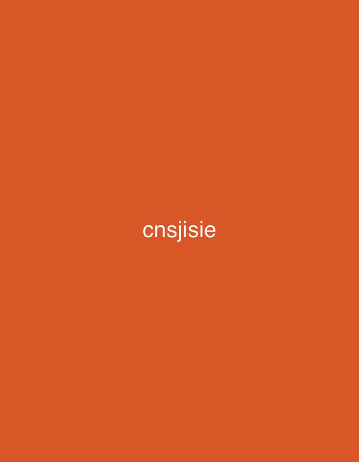 An orange background with the word "cnsjisjie" written in white in the center. The location in the city of Yerevan, Armenia is not discernible from the provided information.