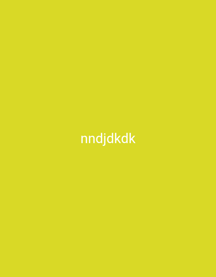 The image shows a plain, solid yellow background. In the center of the image, the text "nndjdkdk" is displayed in white, lowercase letters. There are no other objects or people visible in the image. The location in Nsugpe, Nigeria is not discernible from the image.