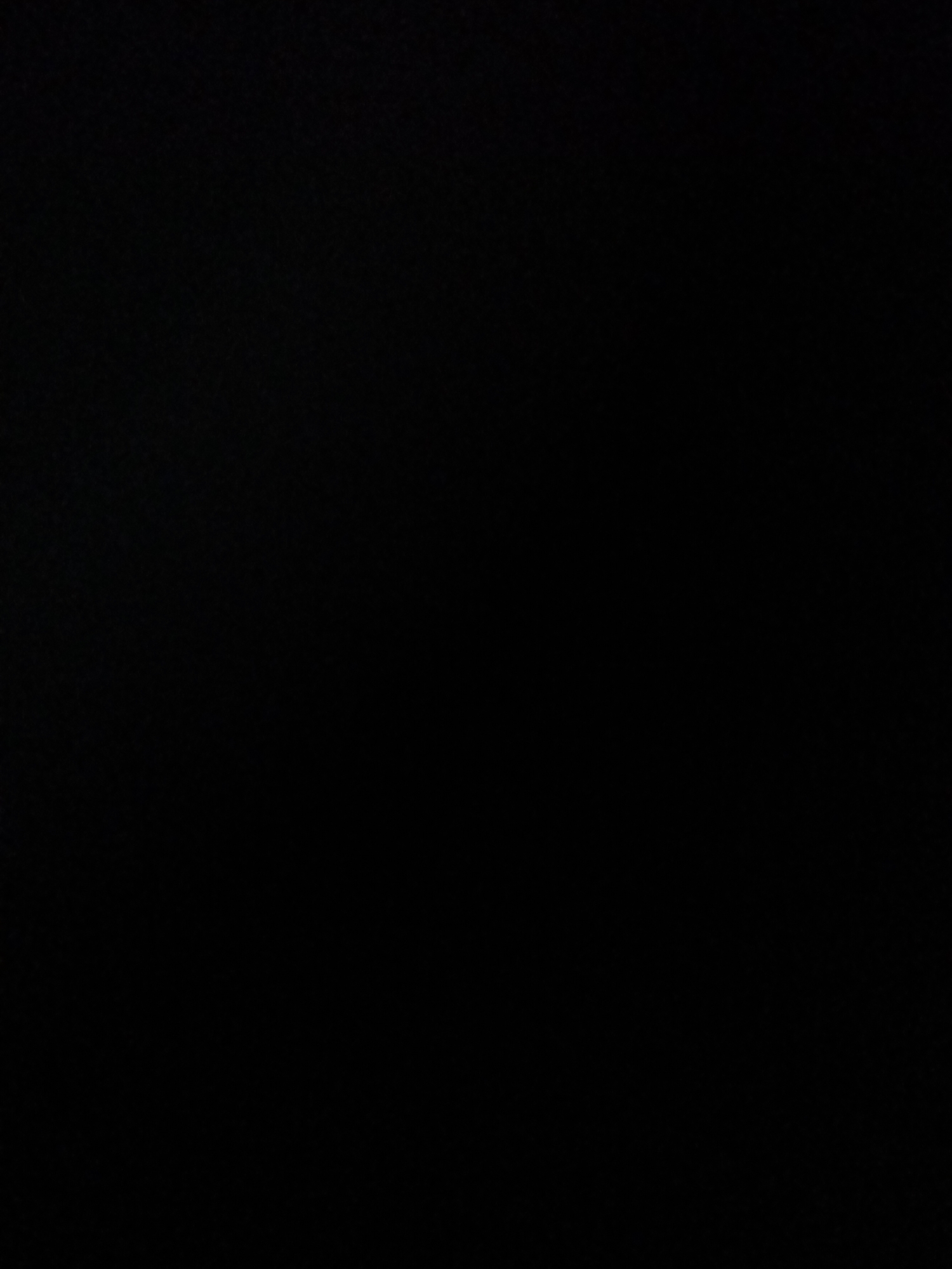 This media file is a black image, with no visible subjects, objects, or discernible scene. Therefore, no activity or event can be described, and there are no notable details regarding time of day, weather, location, or emotions. No text is visible in this image.