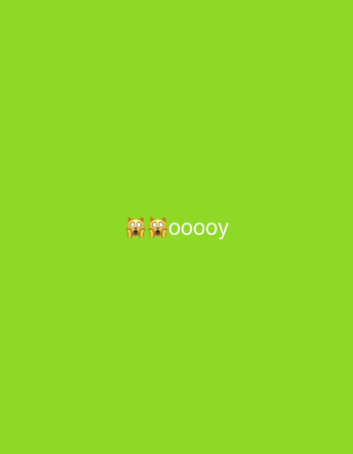 The image is a plain green background with two owl emojis and the text "ooooy" to the right of the emojis. There is no discernible location in Nowa Sól, Poland.