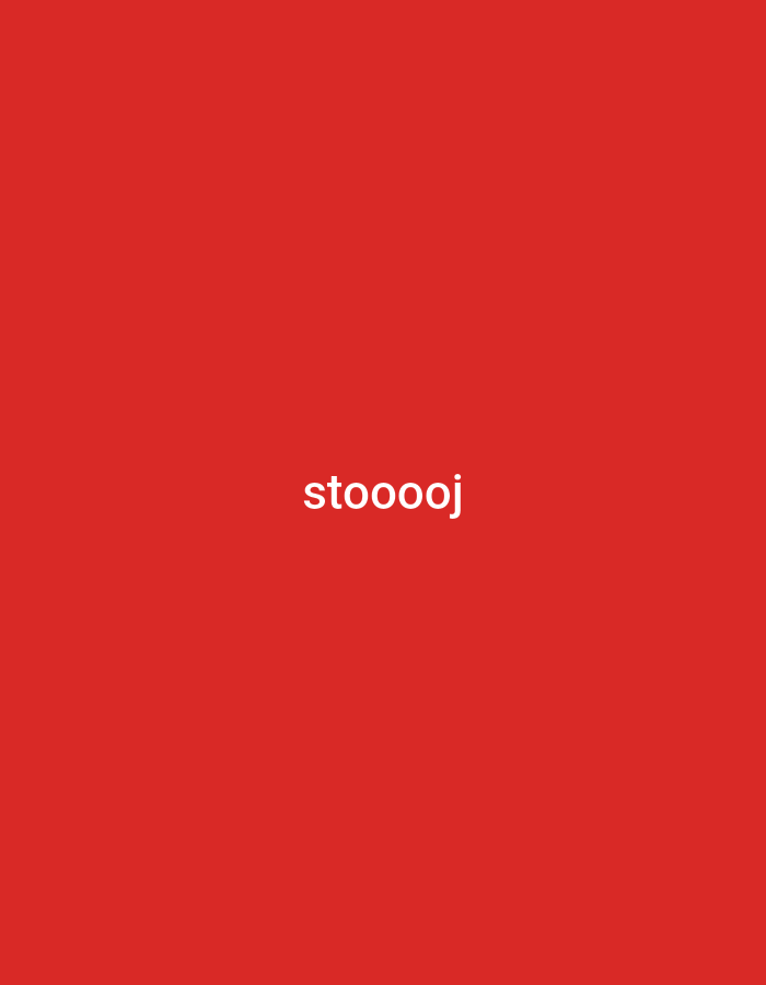 The image is a plain red background with the word "stoooj" written in white text in the center. There are no other elements in the image. The location in the city of Visaginas, Lithuania, is not determinable from the provided image.