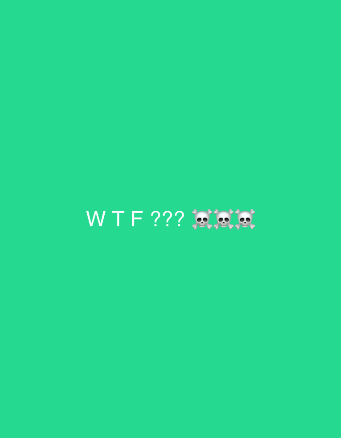 The image is a digital graphic with a bright green background. In the lower-middle section of the image, the text "WTF ???" is displayed in white capital letters. To the right of the text are three skull and crossbones emojis. There is no identifiable information about a specific location in the city of Zvezdara Urban Municipality, Serbia.