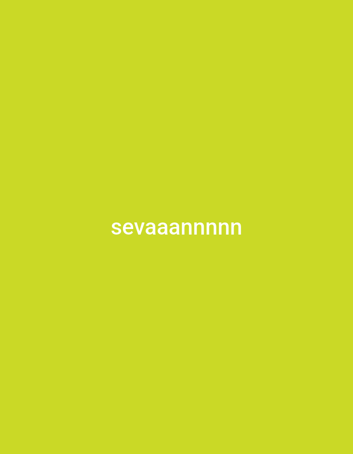 The image is a plain yellow background with the word "sevaaaannnnn" in white text in the center. No location is depicted.