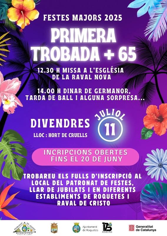 Primera trovada mes 65
