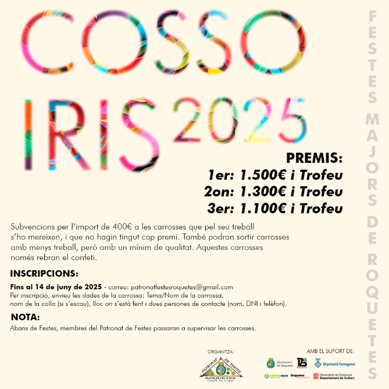 Cosso Iris 2025 Segon dia