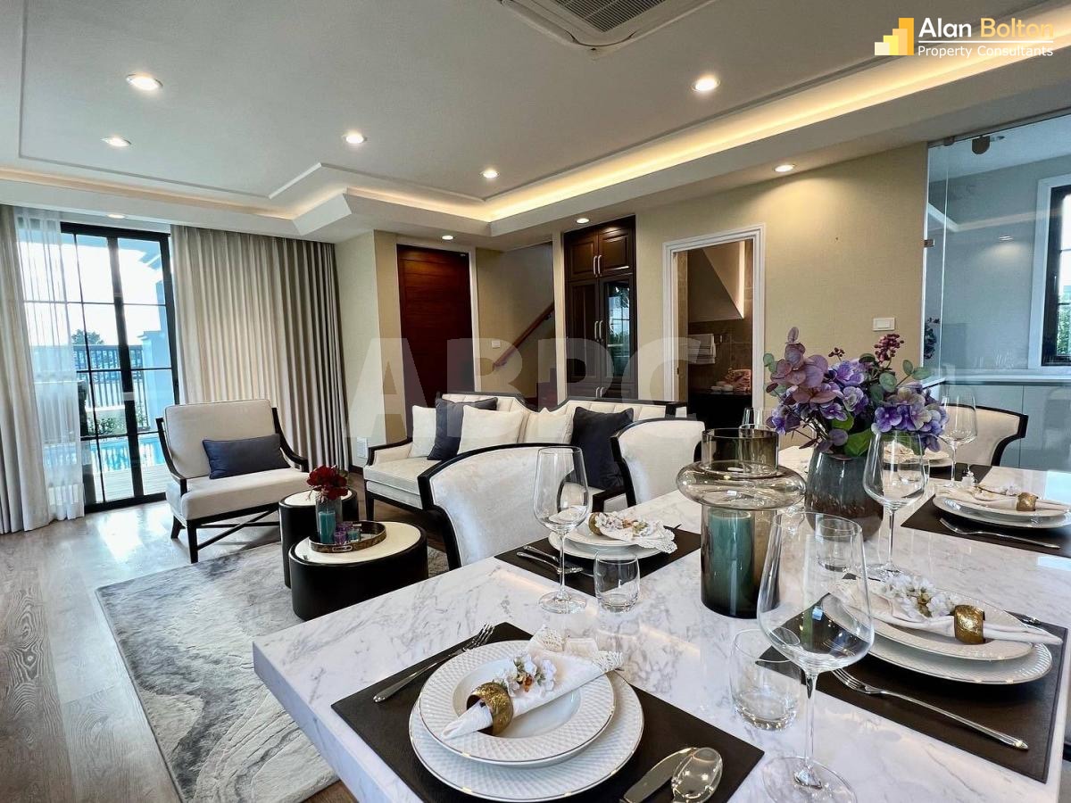 Fully Furnished Modern 3 Bed 3 Bath Pool Villa in East Pattaya ABPC0278 photo 8