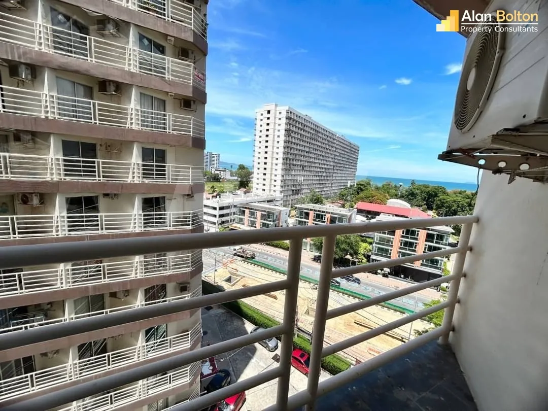 Ocean View Studio Condo in Jomtien