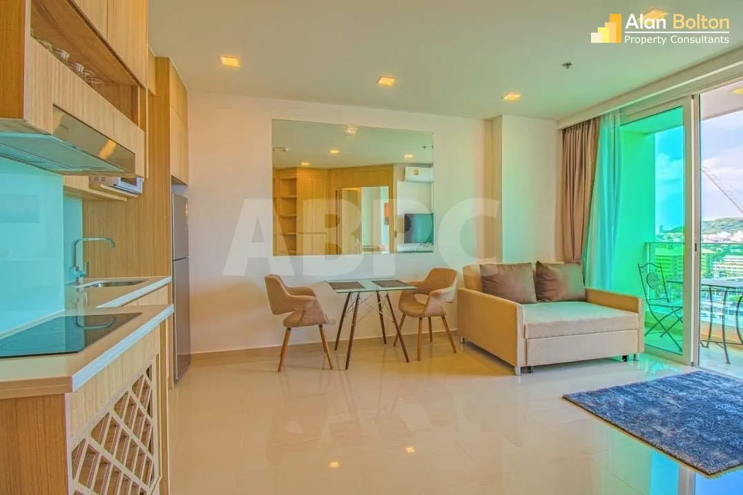 City/Ocean View 1 Bed - 1 Bath Condo in Central Pattaya photo 8