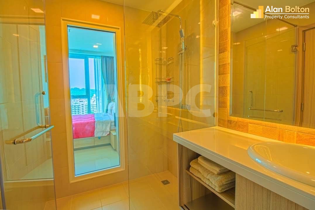 City/Ocean View 1 Bed - 1 Bath Condo in Central Pattaya photo 4
