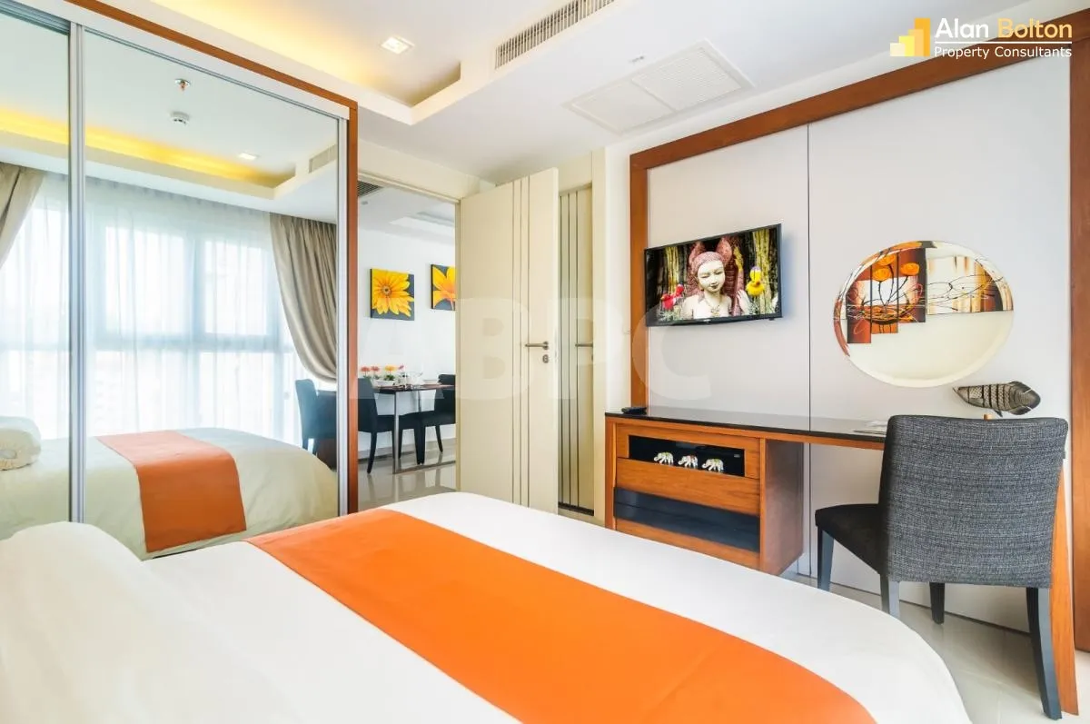 2 Bed 2 Bath Condo in Cozy Beach View in Pratumnak ABPC0724 photo 22