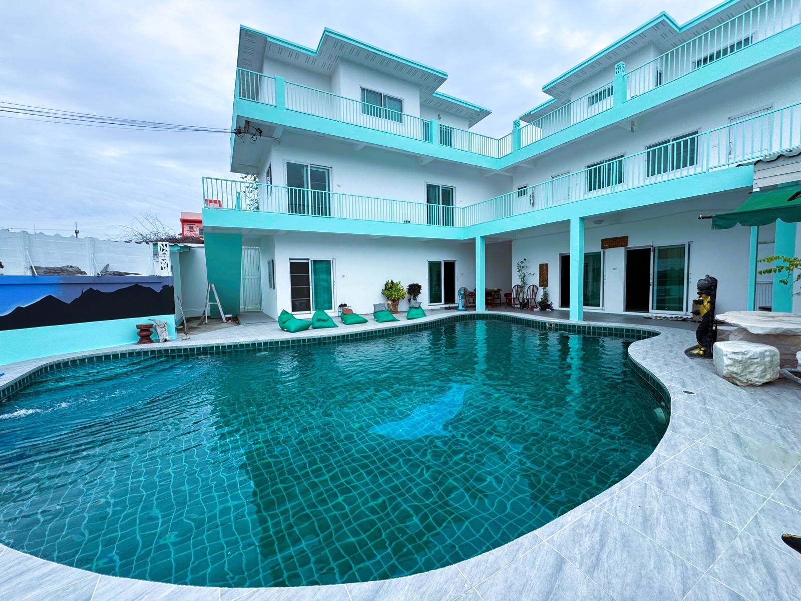 Renovated 8 Bed 9 Bath Pool Villa Estate In Bang Saray photo 31
