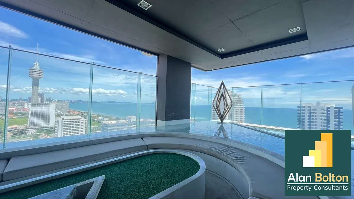 High Floor Sea View 1 Bedroom 1 Bathroom in Panora Pratumnak