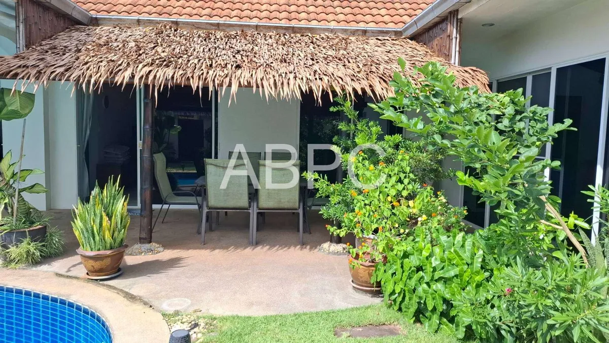 Three Bedroom Three Bathroom Pool Villa In Popular East Pattaya Village photo 16