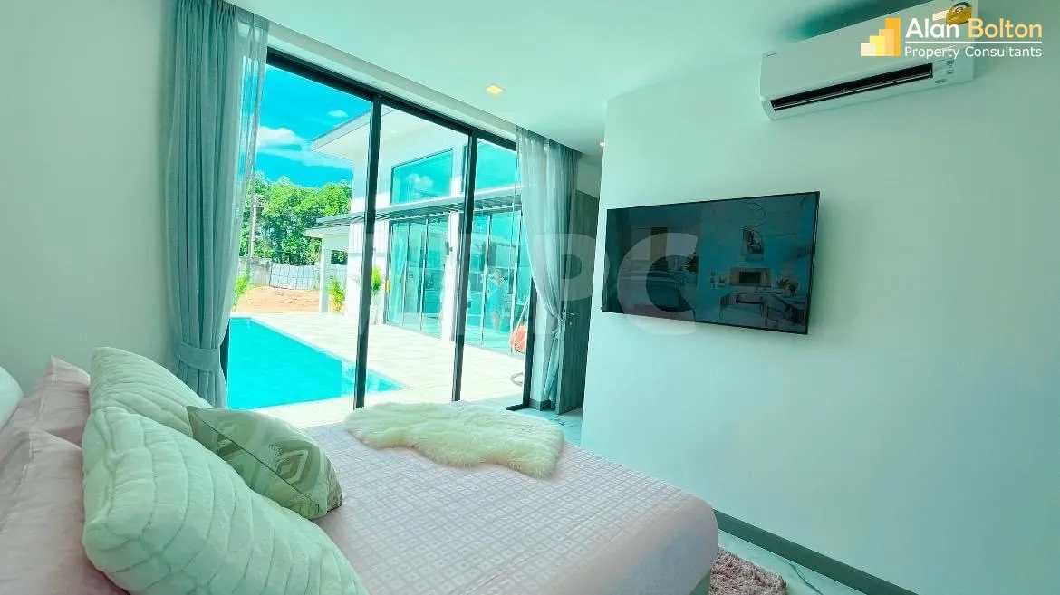 Brand New Modern 3 Bed 3 Bath Pool Villa in East Pattaya ABPC1071 photo 4