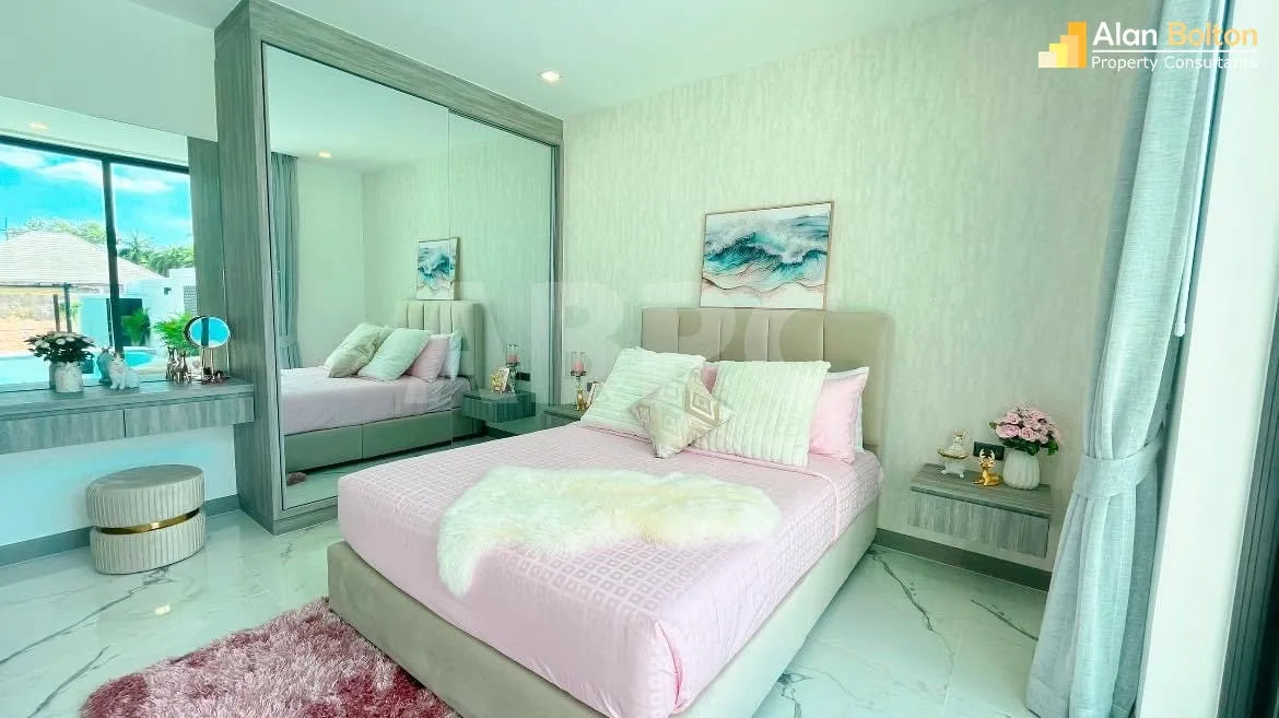 Brand New Modern 3 Bed 3 Bath Pool Villa in East Pattaya ABPC1071 photo 5