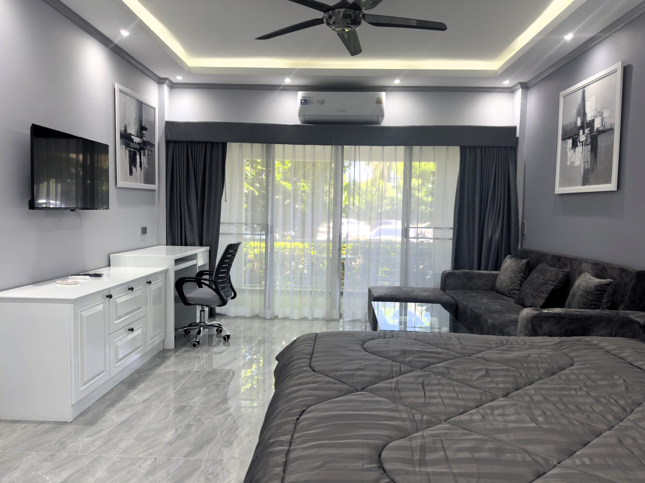 Large Renovated Nature View Studio Condo In jomtien photo 26
