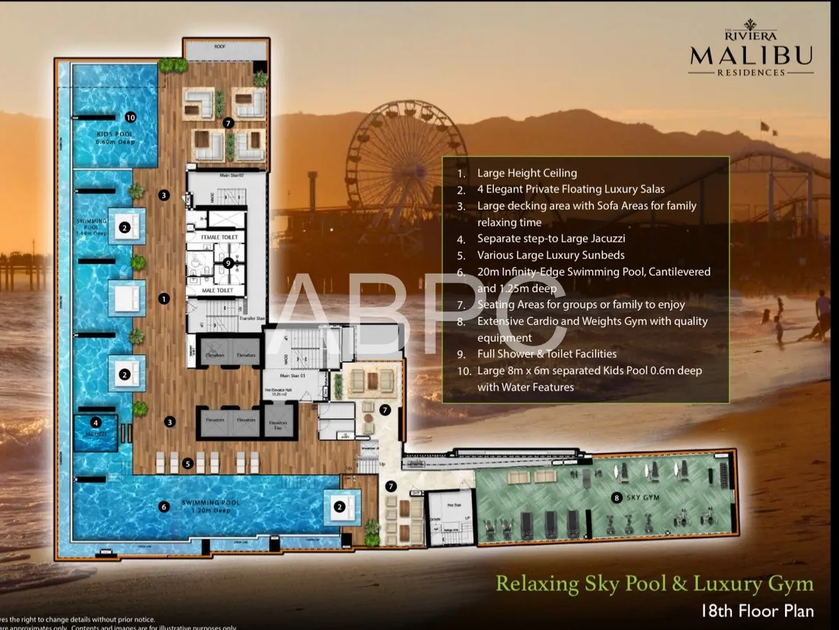 One bedroom condo for sale in Riviera Malibu photo 3