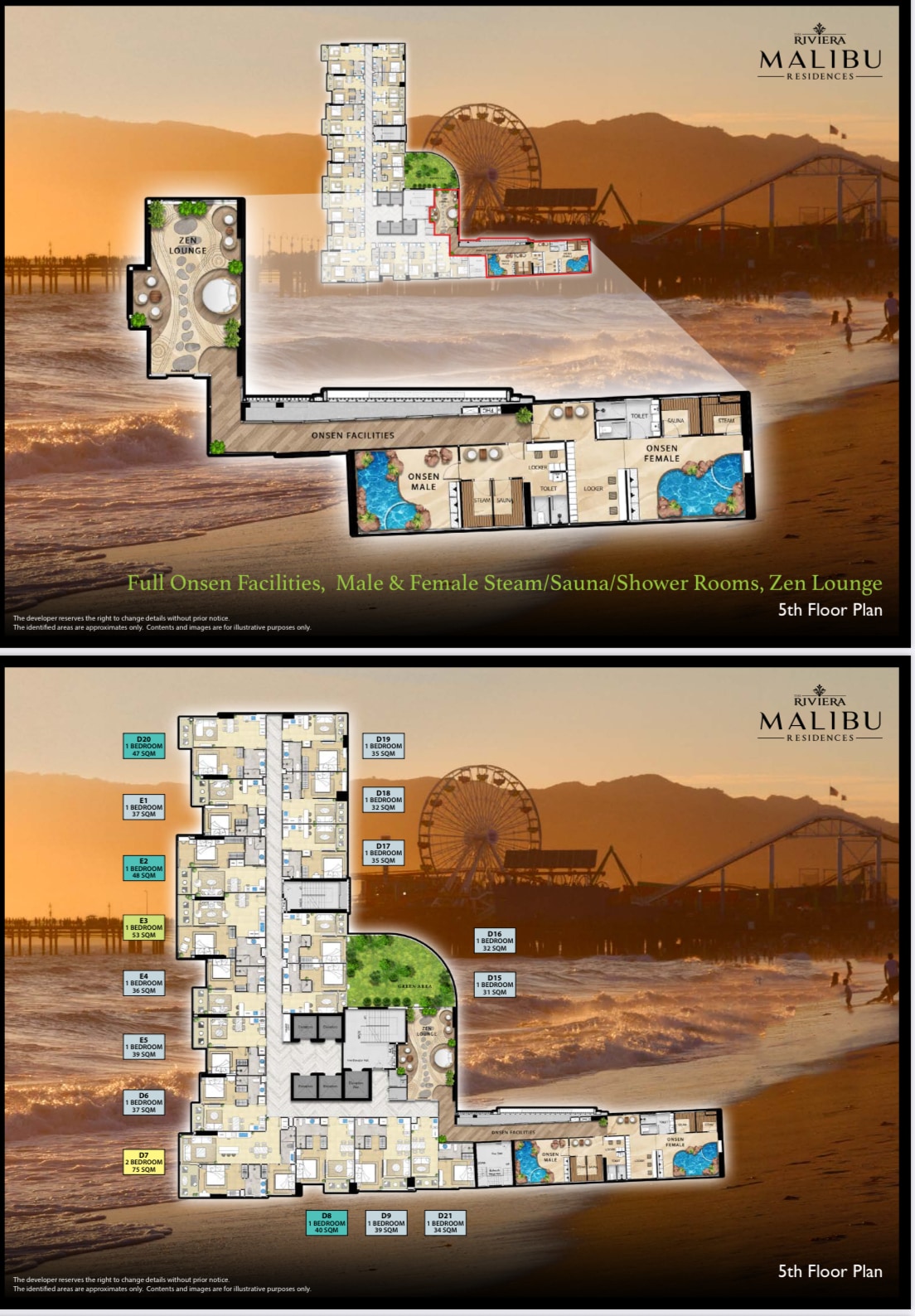 One bedroom condo for sale in Riviera Malibu photo 22