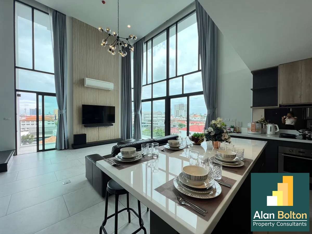 Duplex 2 Floor 2 Bedroom 3 Bathroom  in East Pattaya photo 5