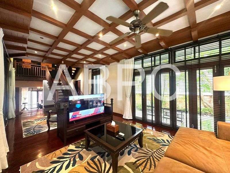 Thai Bali Style Pool Villa 4 bedrooms 5 bathroom Suitable for Business near Jomtien Beach for Sale/Rent photo 6