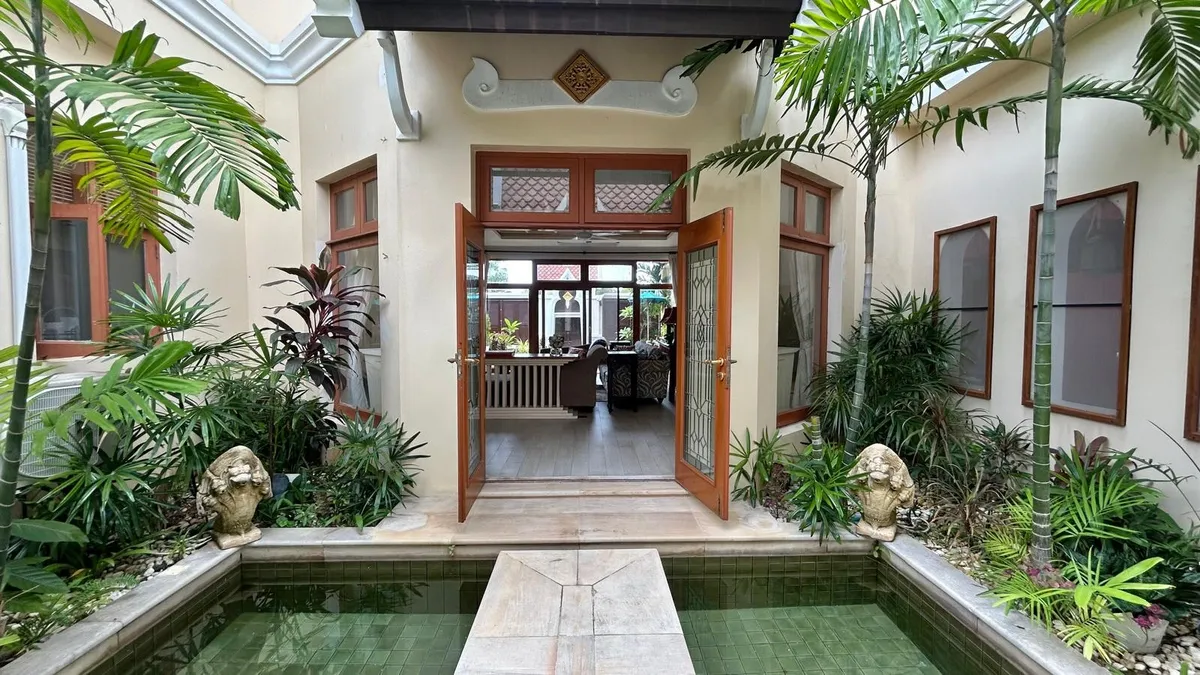 Private River Access Bali Inspired Luxury 4 Bed 5 Bath Pool Villa In Na Jomtien photo 18