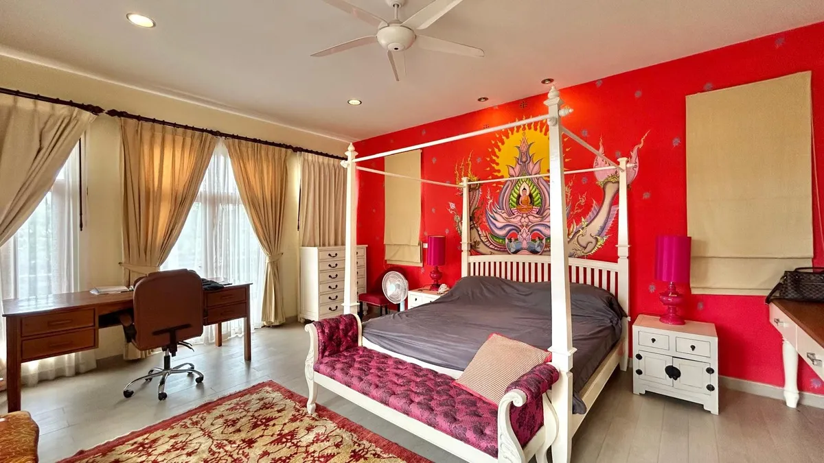 Private River Access Bali Inspired Luxury 4 Bed 5 Bath Pool Villa In Na Jomtien photo 24