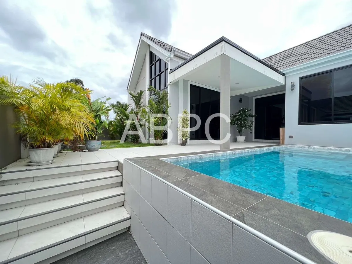 Nordicstyle Pool Villa 3 Bedrooms 4 Bathrooms in Mapprachan