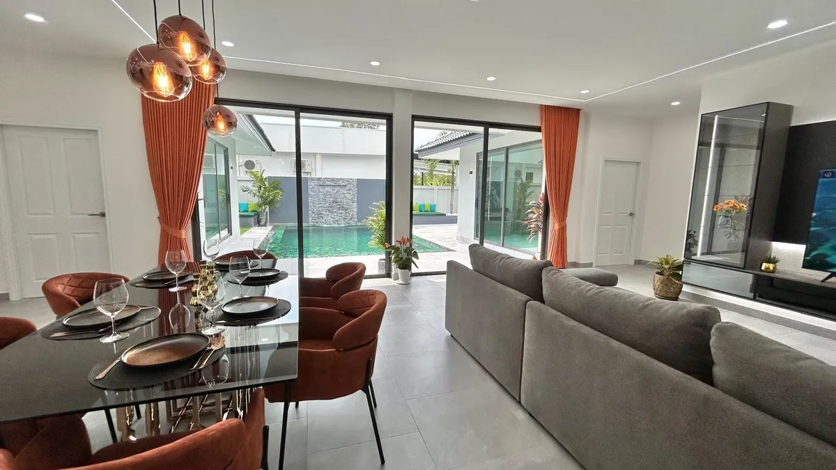 Modern 3 Bed Pool Villa Mabprachan Lake photo 16