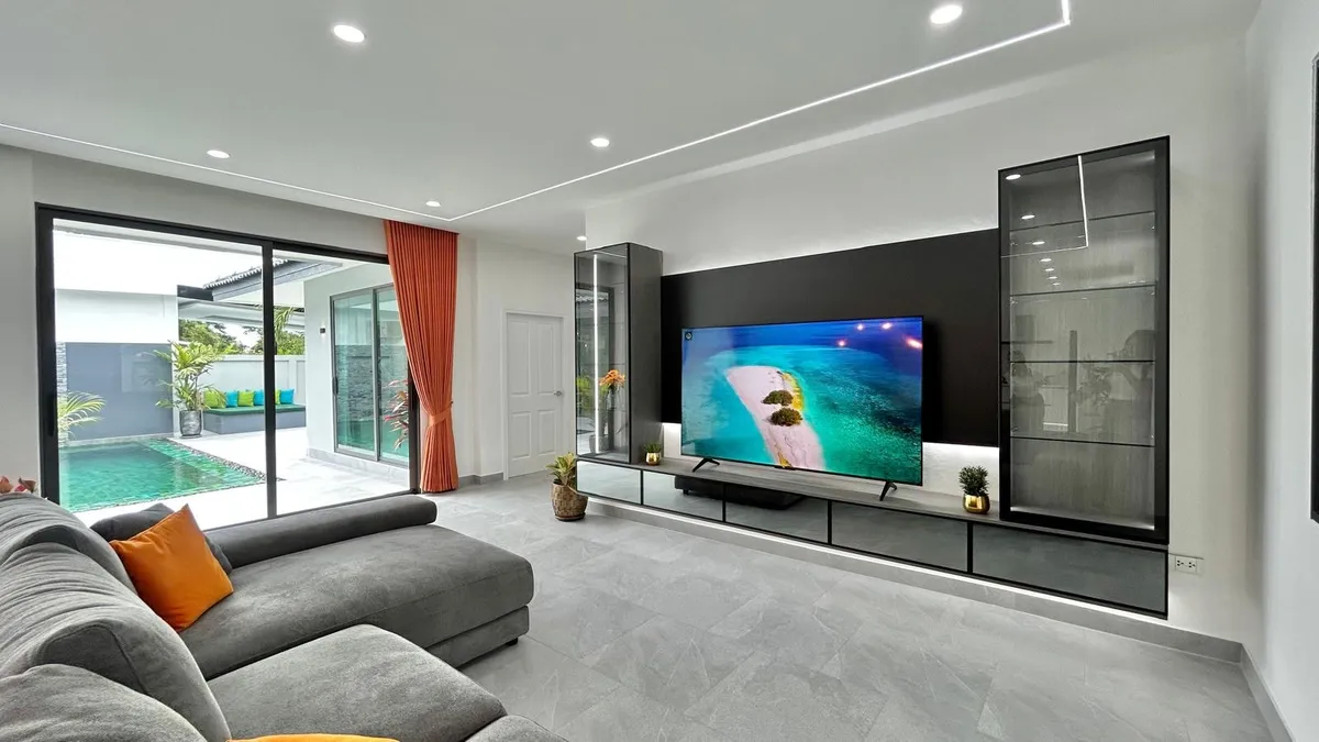 Modern 3 Bed Pool Villa Mabprachan Lake photo 25