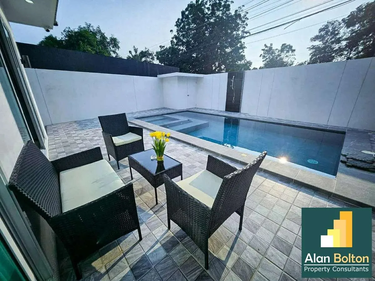 Modern Pool Villa Pet Friendly 3 Bed 3 Bath in Huay Yai For Rent photo 11