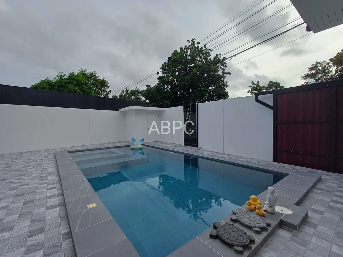 Modern Pool Villa Pet Friendly 3 Bed 3 Bath in Huay Yai For Rent photo 12