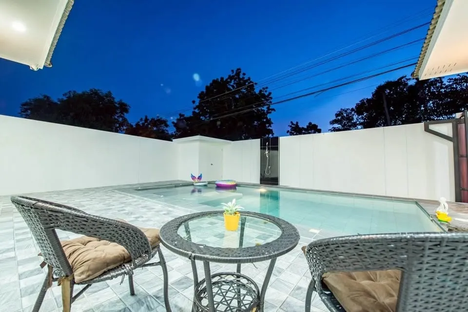 Modern Pool Villa Pet Friendly 3 Bed 3 Bath in Huay Yai For Rent photo 33