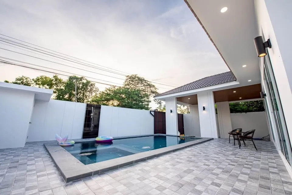 Modern Pool Villa Pet Friendly 3 Bed 3 Bath in Huay Yai For Rent photo 36