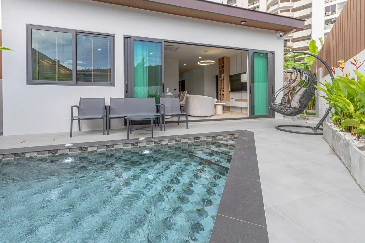 Modern style Single house Pool villa, Prime location in the heart of Central Pattaya photo 19