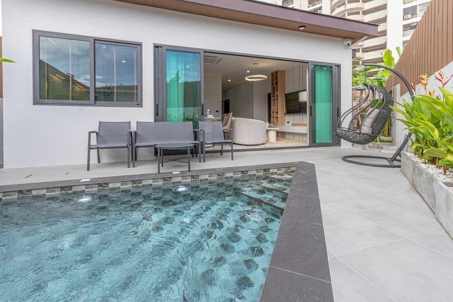 Modern style Single house Pool villa, Prime location in the heart of Central Pattaya photo 20