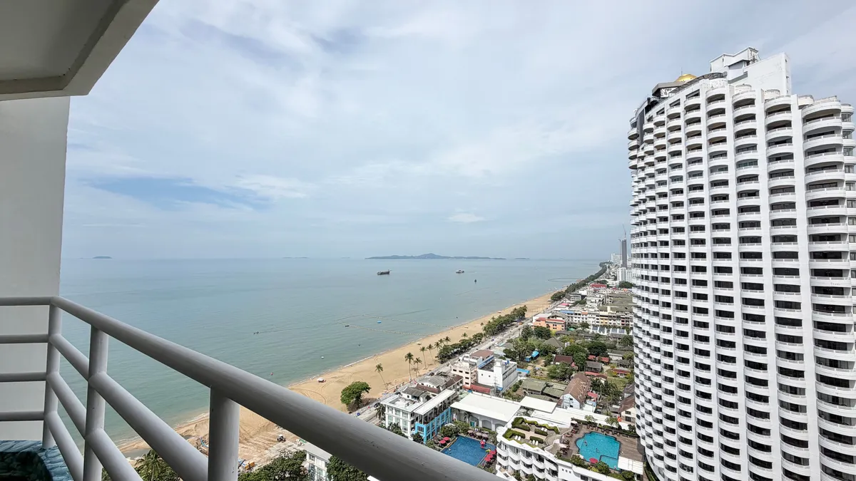 Sea View Studio Condo For Sale In Jomtien