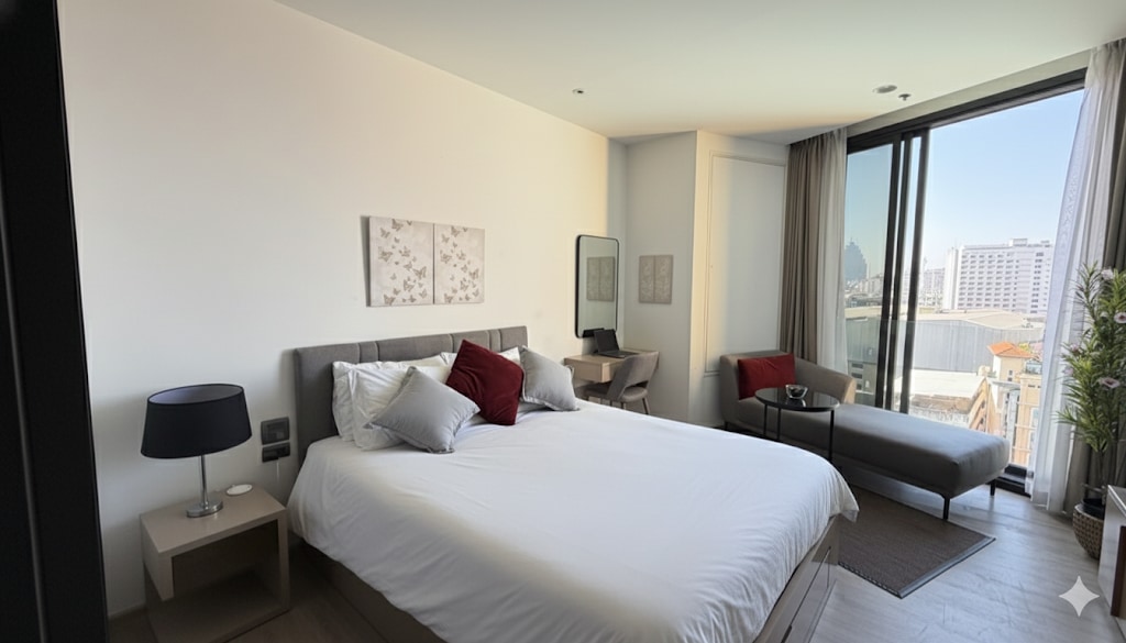 Modern Ocean View Studio Condo In Central Pattaya photo 20