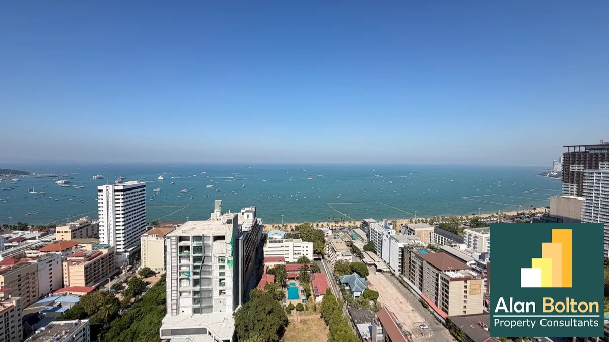 Modern Ocean View Studio Condo In Central Pattaya photo 9