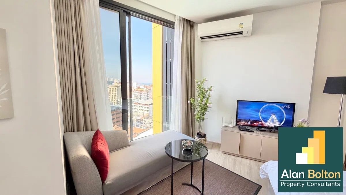 Modern Ocean View Studio Condo In Central Pattaya photo 13