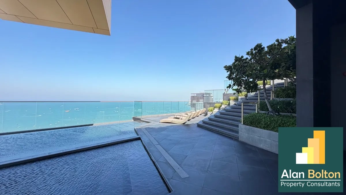 Modern Ocean View Studio Condo In Central Pattaya photo 17