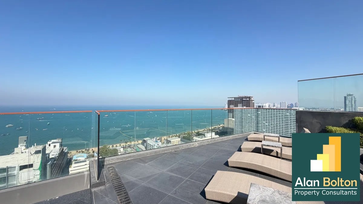 Modern Ocean View Studio Condo In Central Pattaya photo 16